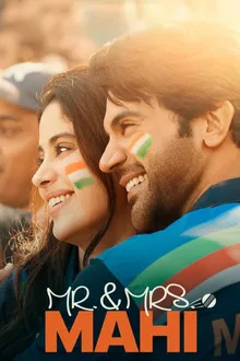 Mr. & Mrs. Mahi (2024) Movie Poster