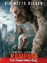 Rampage (2018) BRRip Telugu Dubbed Movie Watch Online Free (2018) Watch Online